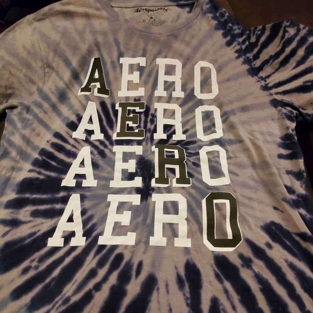 Mens Aeropostale Tye-Dye Shirt